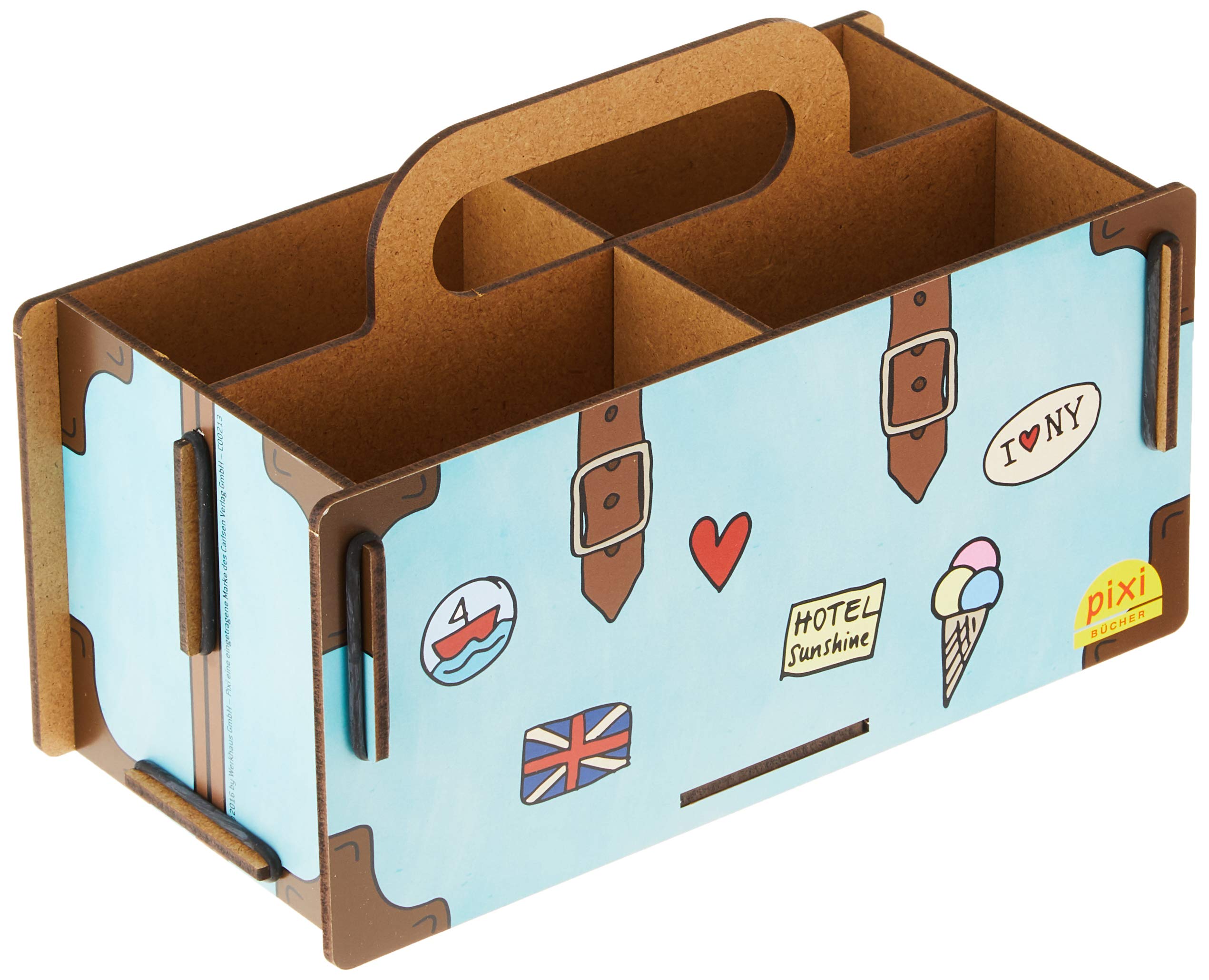 WerkhausPixi Case, Wood, Green