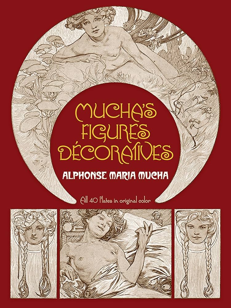 Amazon.com: Mucha's Figures Decoratives: 9780486242347