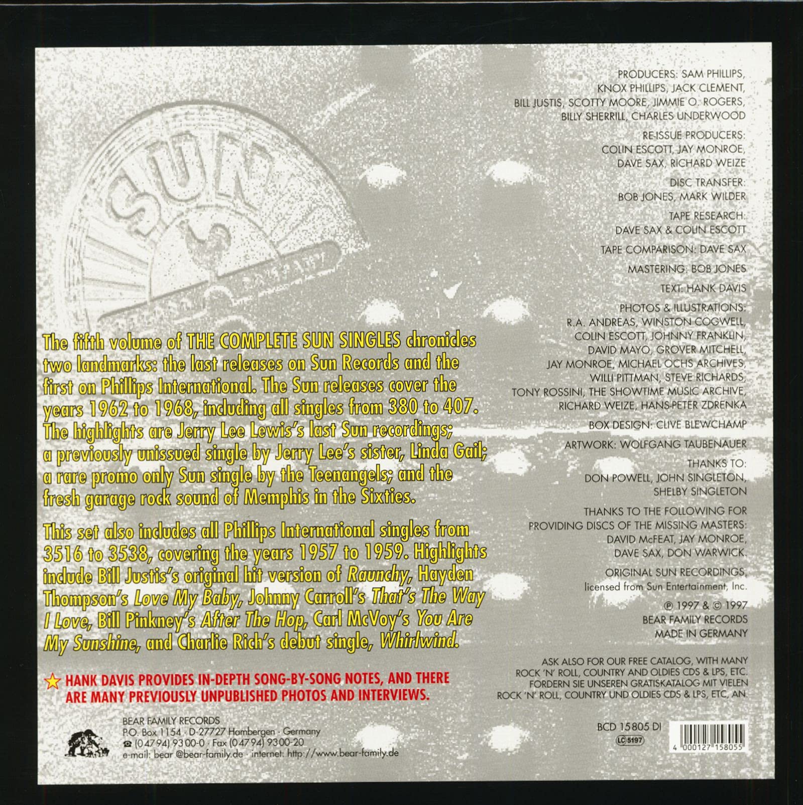 Sun Singles Vol.5