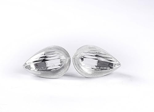 Motocicleta lente de indicadores de señal de giro transparente para Yamaha Fz6r 2009 – 2010, 2009 – 2010 VMAX, 2007 – 2008 R1, 2006 – 2010 R6