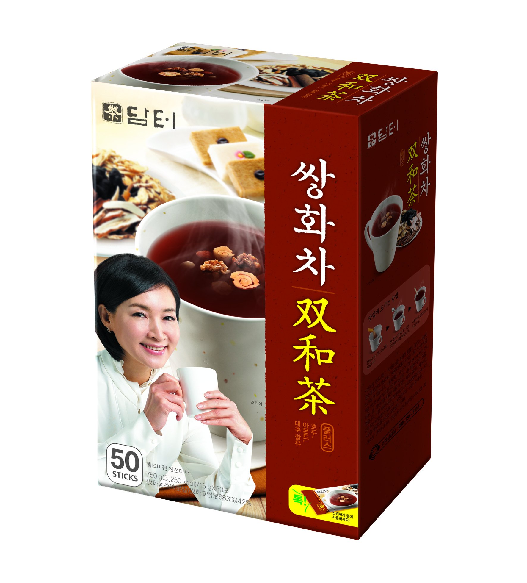 [Zdrowa herbata] Korea Food czarna herbata ziołowa (Ssanghwacha) 15 g x 50 lat