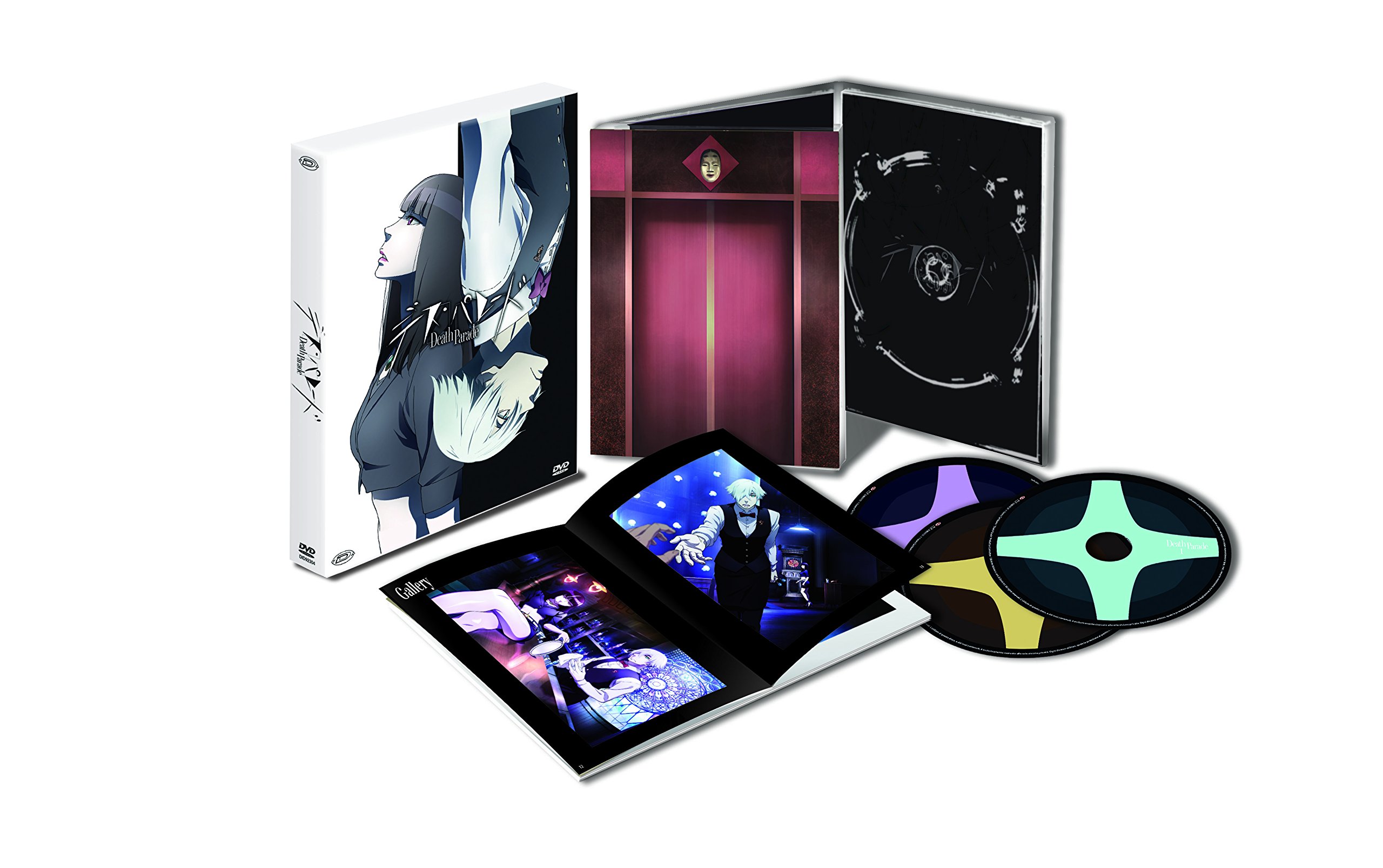 (未使用･未開封品)　Death Parade - Limited Edition Box (Eps 01-12+Ova) (3 Dvd) [Import italien] wyeba8q 中古】Death Parade - Limited Edition Box Eps 01-12+Ova 3 Dvd