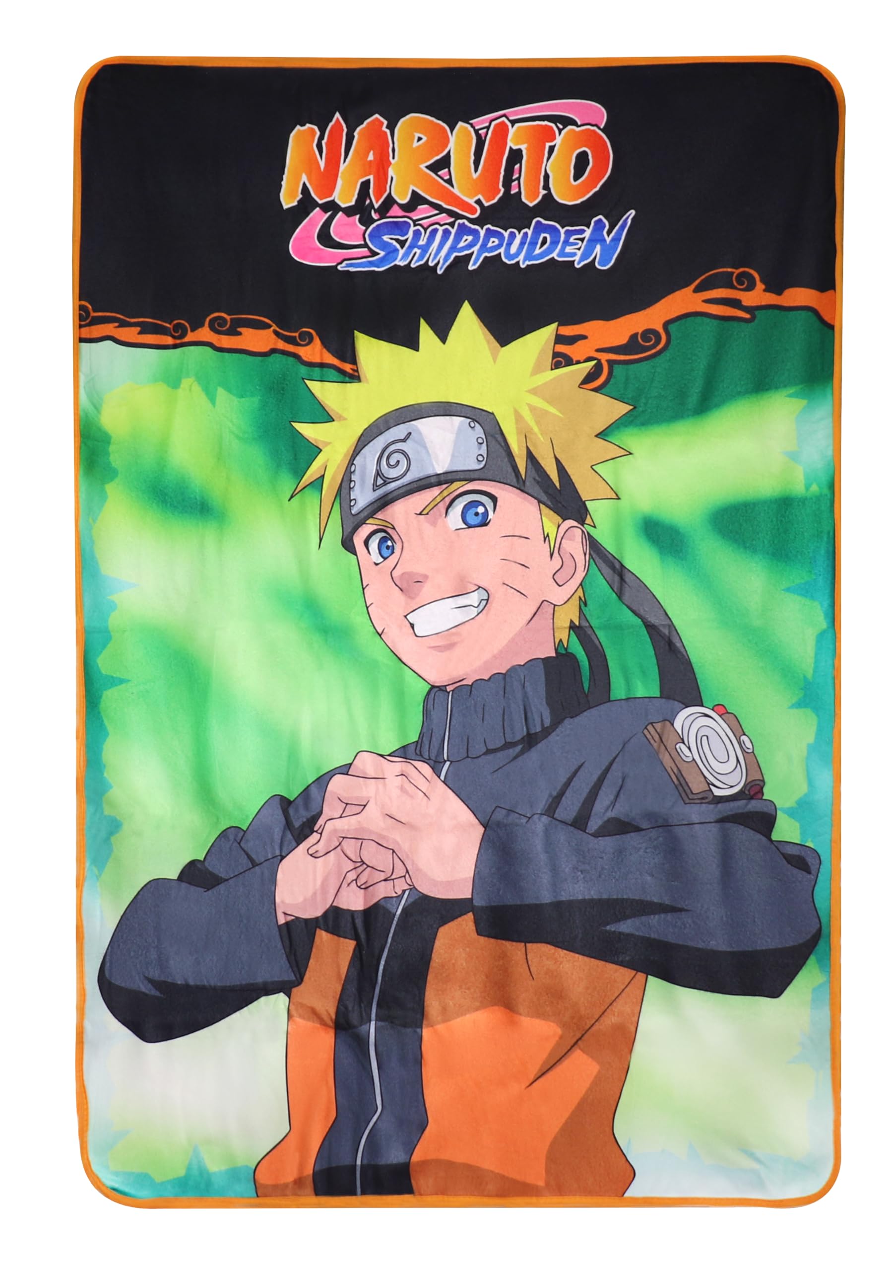 Couverture Polaire Naruto Plaid Doux 100 x 150 cm Chambre Enfant