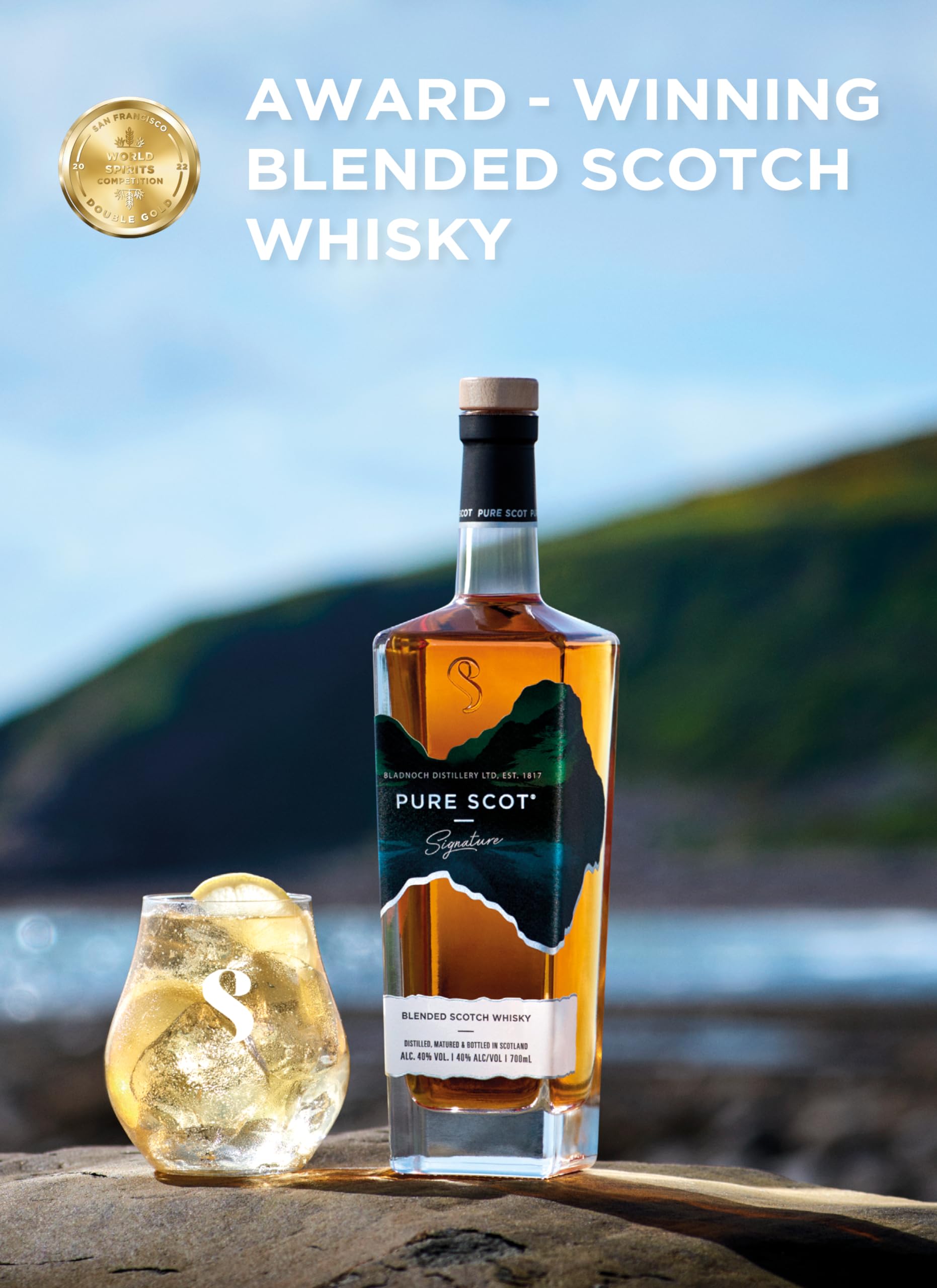 Pure Scot Signature | Blended Scotch Whisky | 40% ABV | 1 x 70cl