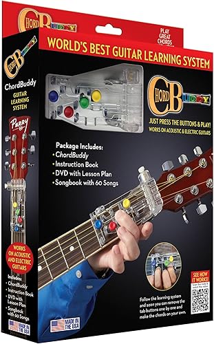 ChordBuddy Sistema de aprendizaje de guitarra Chordbuddy y ayuda a la práctica