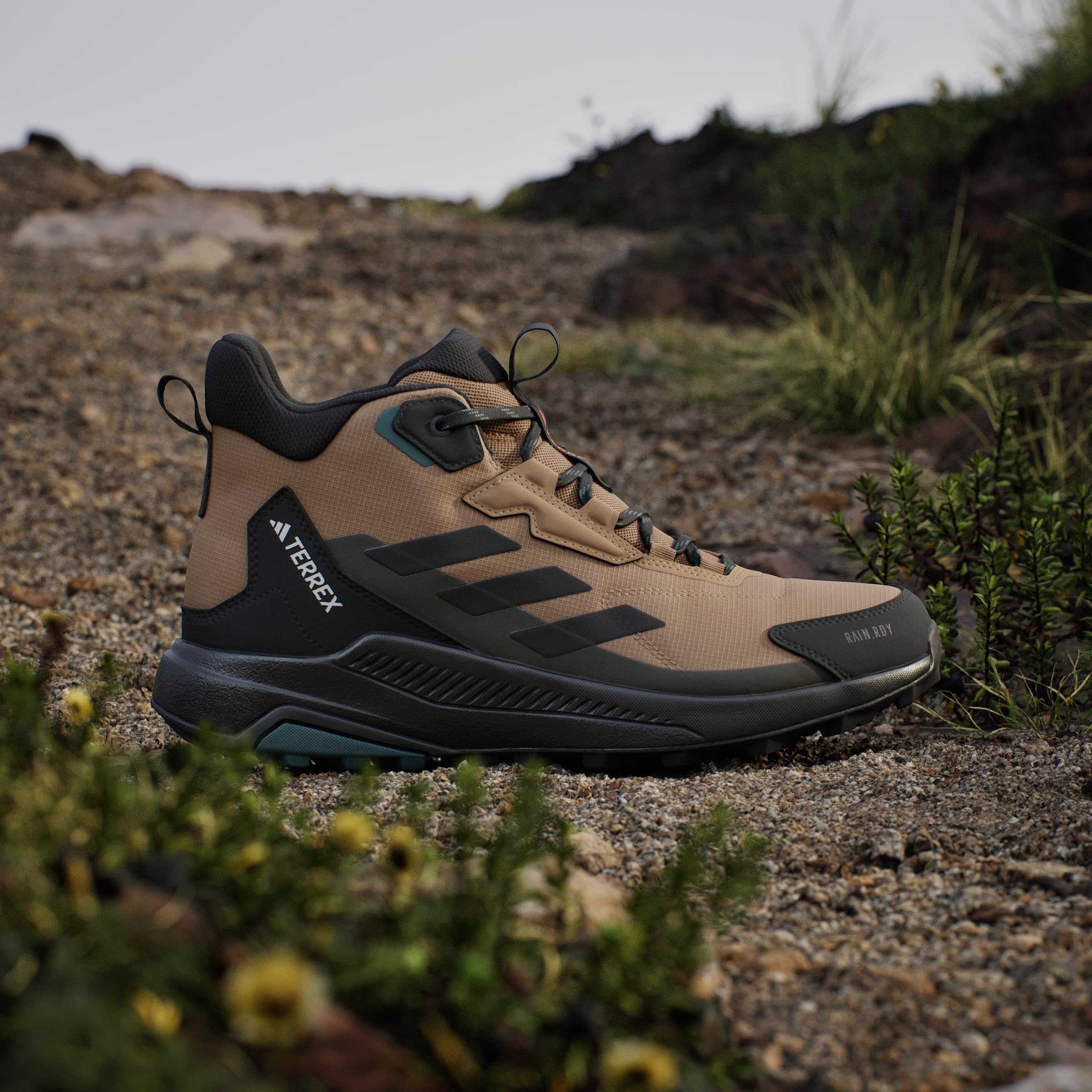 adidas Mens Terrex Anylander Mid Top Rain.Rdy Hiking Shoes product thumbnail 3