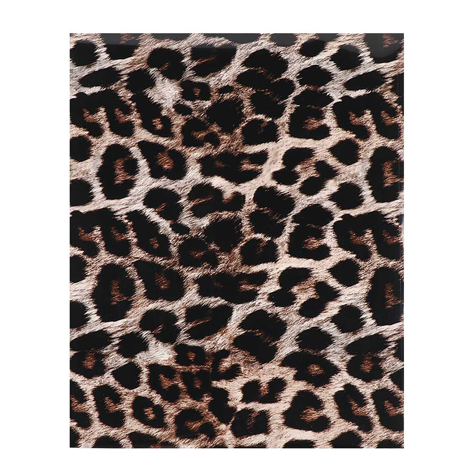 TopHomer 25×30.5cm Leopard Print Heat Transfer Vinyl HTV Sheet Leopard PU Adhesive Transfer Vinyl for Clothes Fabric Supplies T-Shirt Decoration DIY