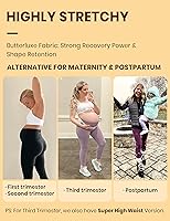 Vista 5 de CRZ YOGA - Butterluxe Leggings de cintura alta para mujer, leggings de entrenamiento, pantalones extrasuaves para hacer yoga o descansar, 28