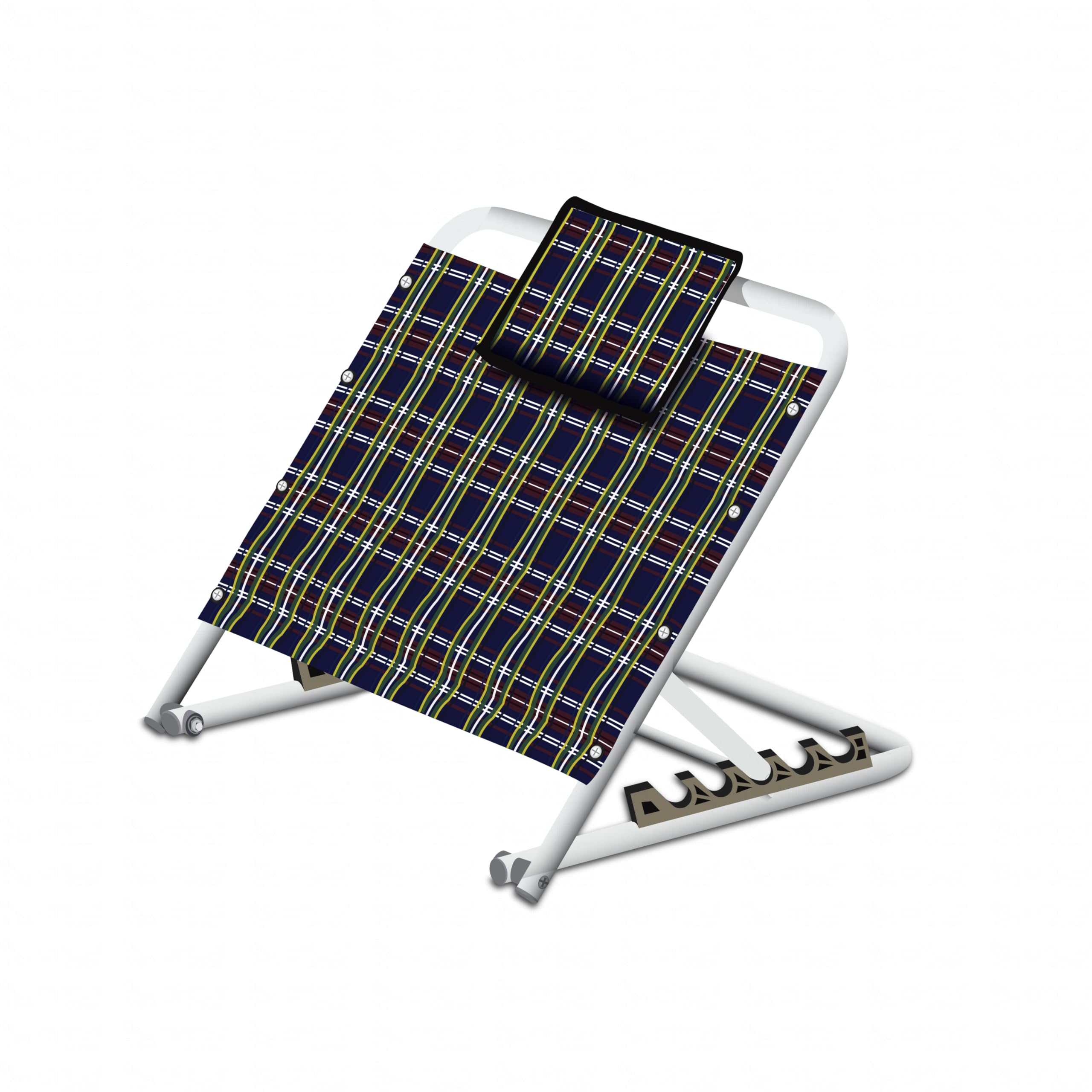 OTICA Adjuastable Hospital Febric Back Rest, Back Support for Patient, ideal use at Home for bedridden Patient, Multifunction, 5 Changeable Recline Angles, Foldable & Portable Large-Febric Size (B099X268BG) Amazon Price History, Amazon Price Tracker