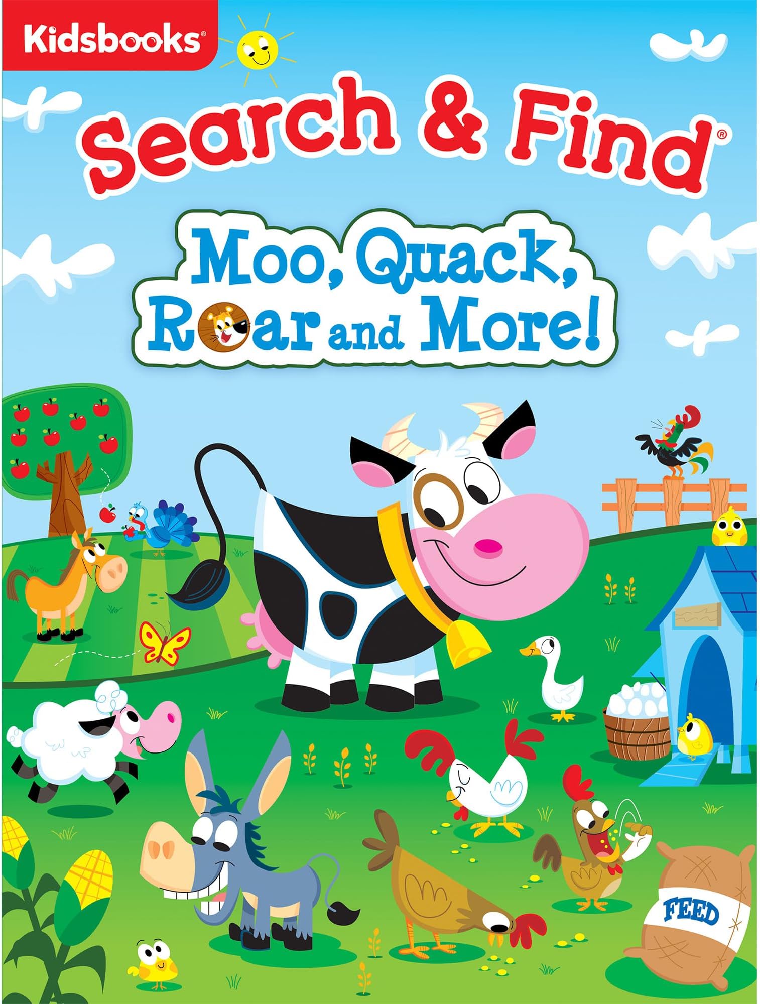 My First Search & Find: Moo, Quack, Roar and More! - Search for Animals in a Variety of Natural Environments, Ages 2 and Up – Part of the My First Search & Find Series