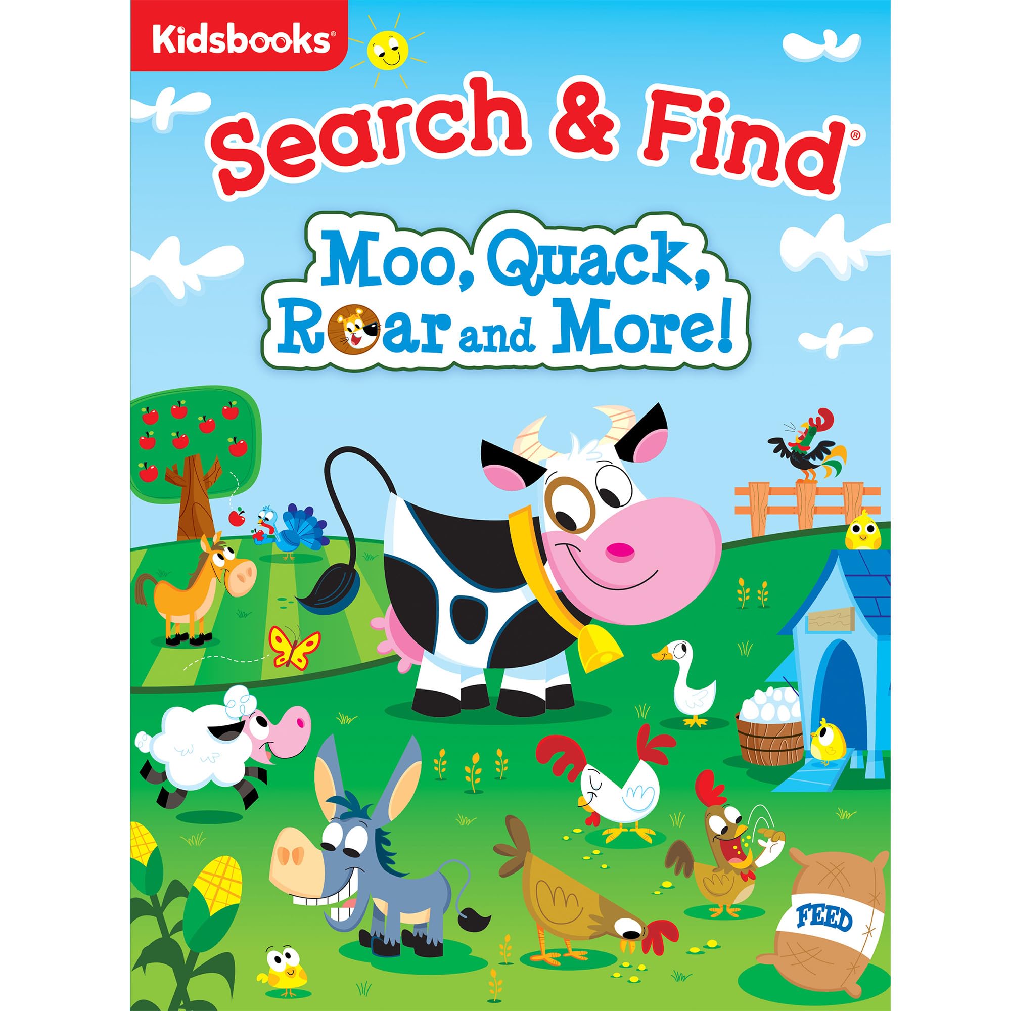 My First Search & Find: Moo, Quack, Roar and More! - Search for Animals in a Variety of Natural Environments, Ages 2 and Up – Part of the My First Search & Find Series