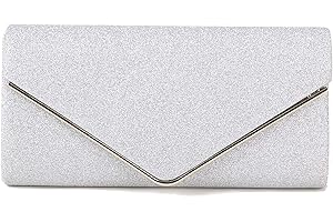 Small Silver Clutch Purse