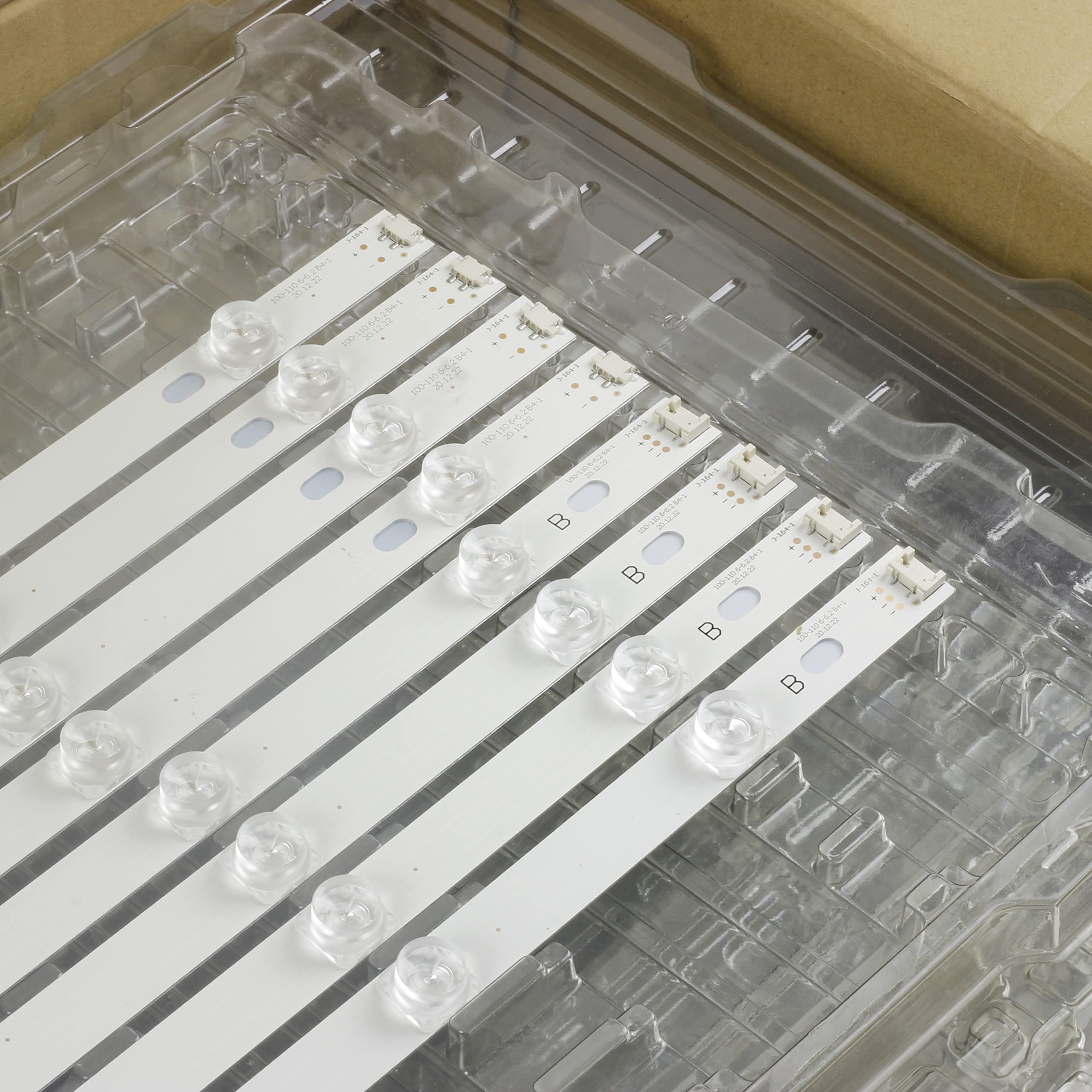 PANMILED 8 Tiras De Retroiluminación LED Para LG 42 Pulgadas TV 42LB5500 42LB5800 42LB5600 42LB5700 42LF5610 42LB550V 42LB5610 42LB585V