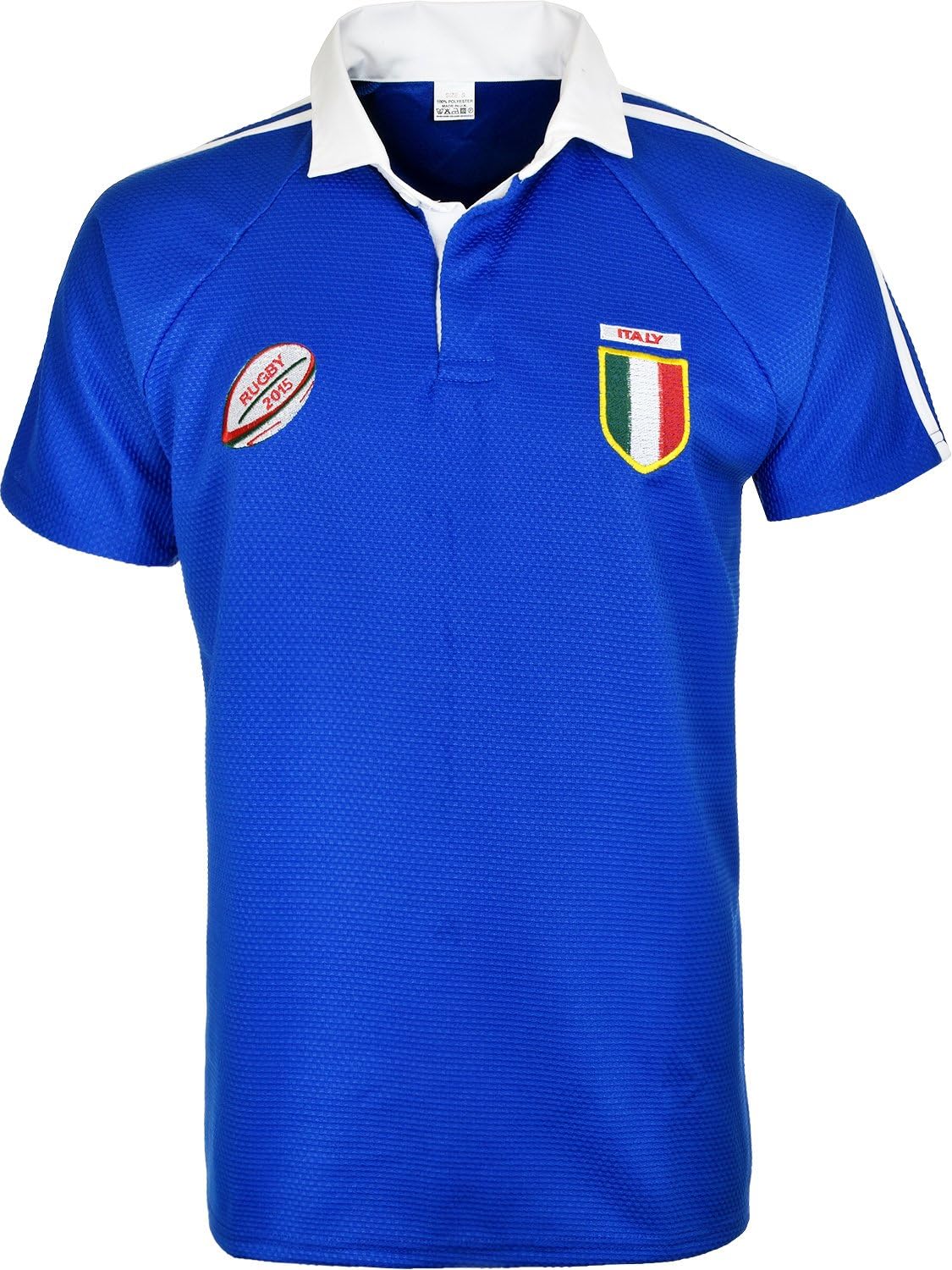 ActivewearItalia Rugby Men T-Shirt Size S to 2XL (Royal Blue, Medium)