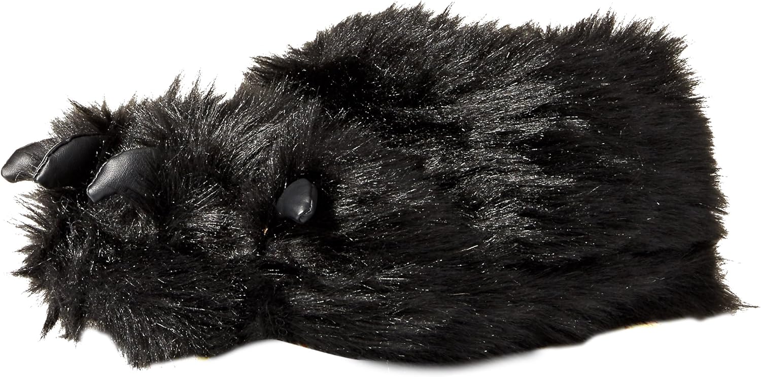 Happy Feet Slippers Black Claw Animal Slippers for Adults and Kids, Cozy and Comfortable, As Seen on Shark Tank (Medium)