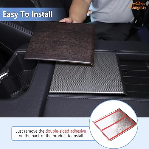 Miniatura 3 de Caja de almacenamiento para reposabrazos de control central de automóvil, compatible con Toyota TundraSequoia 2022-2023, cubierta de reposabrazos