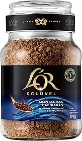 L'or, Café Solúvel Montanhas Capixabas Vidro 84g
