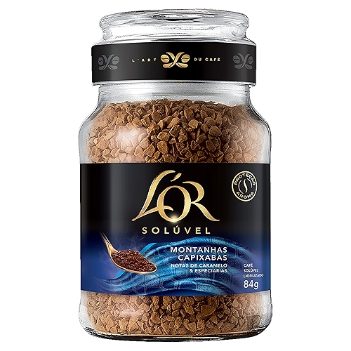 L'or, Café Solúvel Montanhas Capixabas Vidro 84g