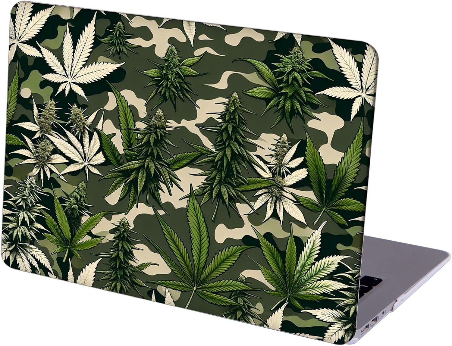 Compatible with MacBook Neo 13-inch, Hard Shell Case with Keyboard Cover and Screen Protector (A3404 A18 Pro chip, 2026 Release) - Camouflage MC22204