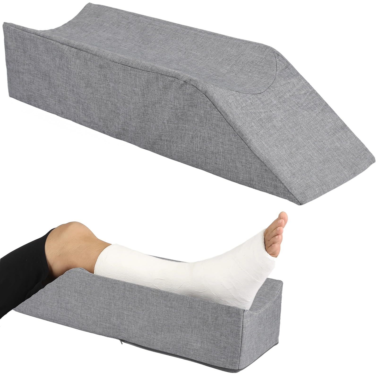 Coussin élévation jambes en éponge haute densité avec housse imperméable