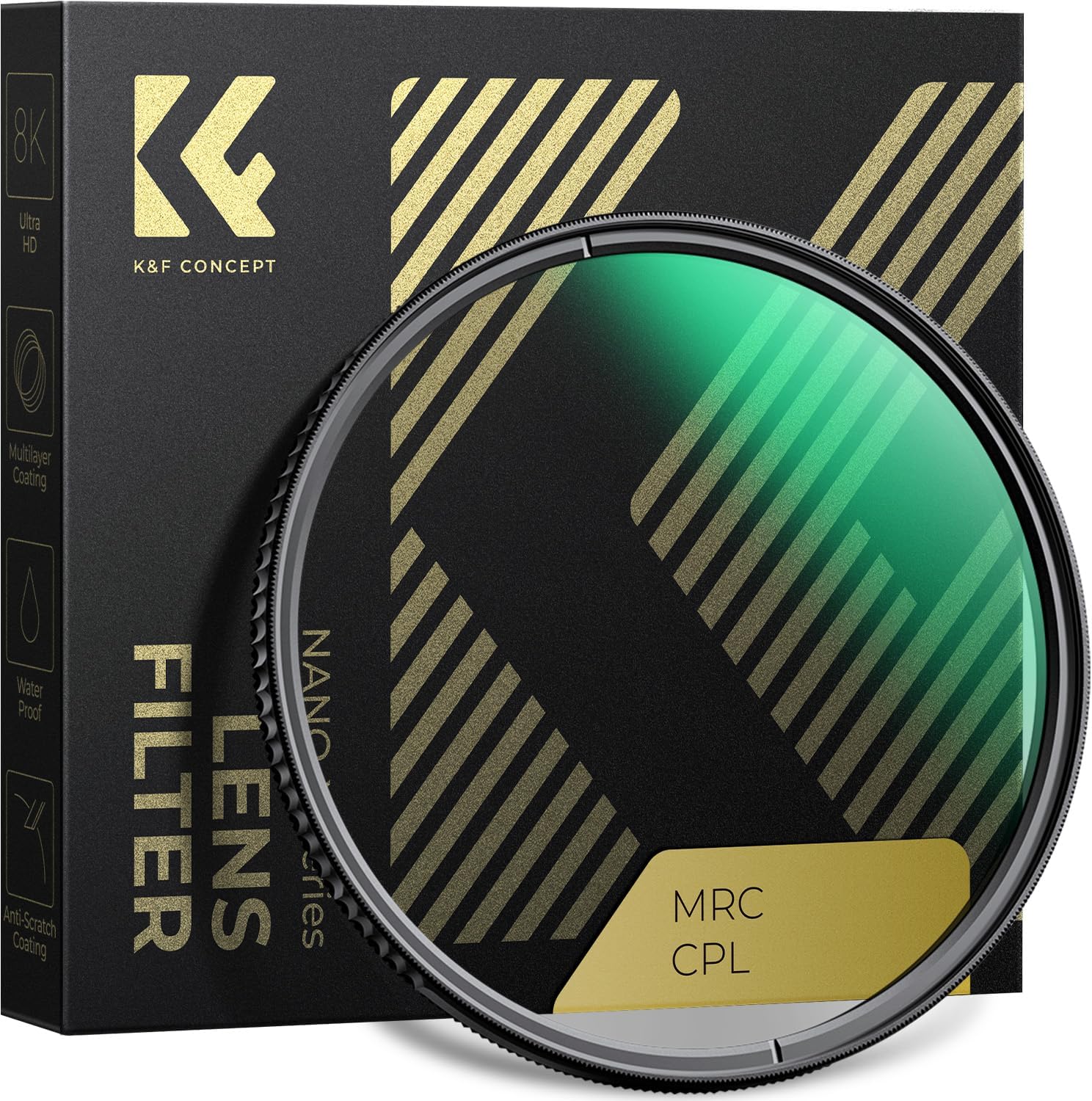 - 82mm Circular Polarizers Filter Polarizing Filter 28 Multi-Layer Coated Super Slim High Definition CPL Lens Filter (Nano-X Series)