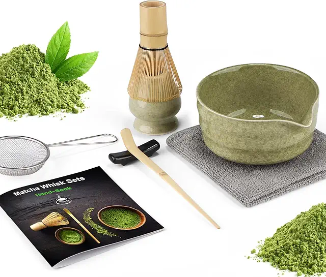 Xenos Matcha Set: 7-Piece Premium Japanese Tea Ceremony Kit