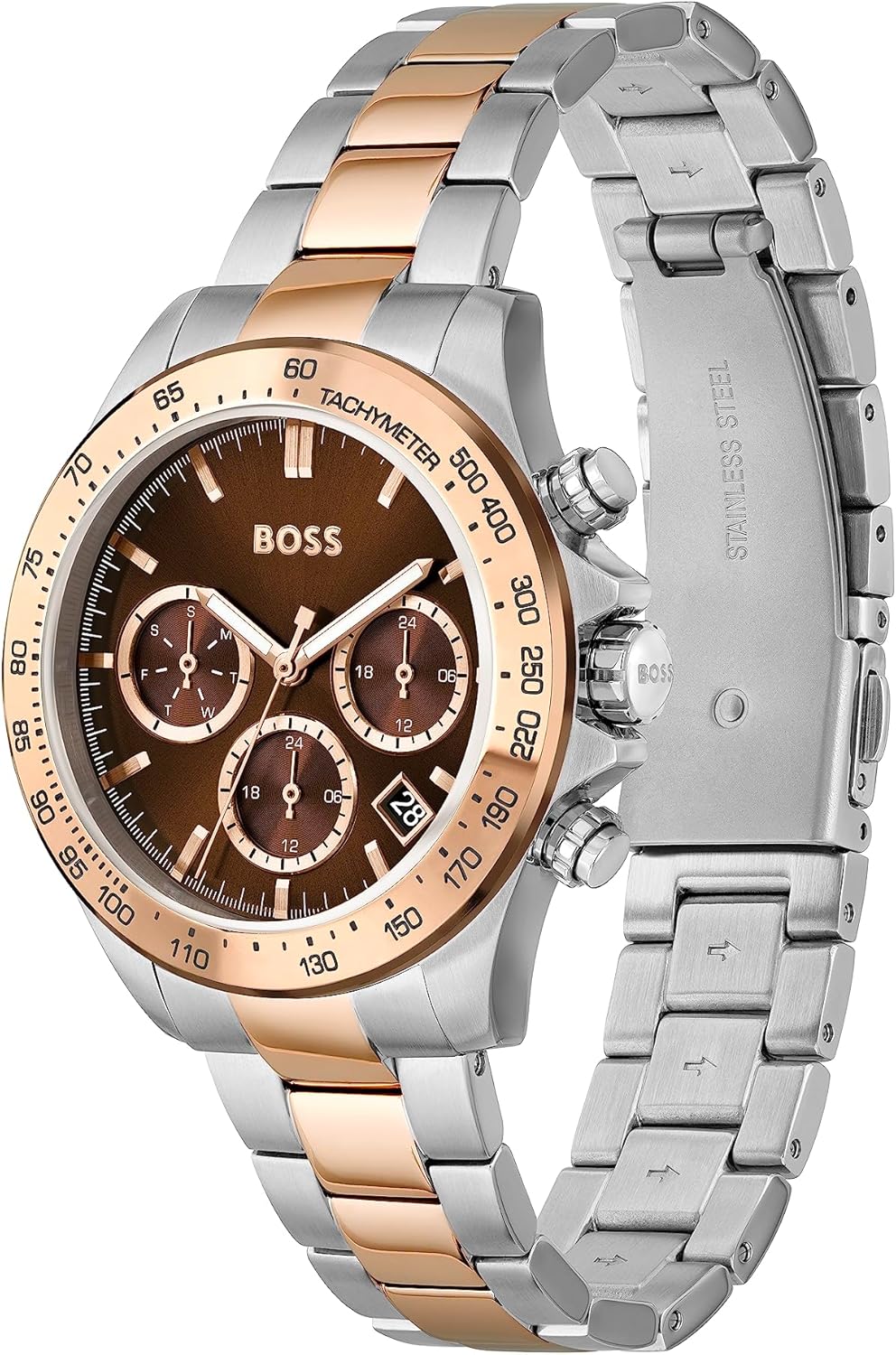 BOSS Analogue Multifunction Quartz Watch for Women Collection Novia with Stainless Steel or Ceramic Bracelet 3 81fqvj+hmTL. AC SL1500