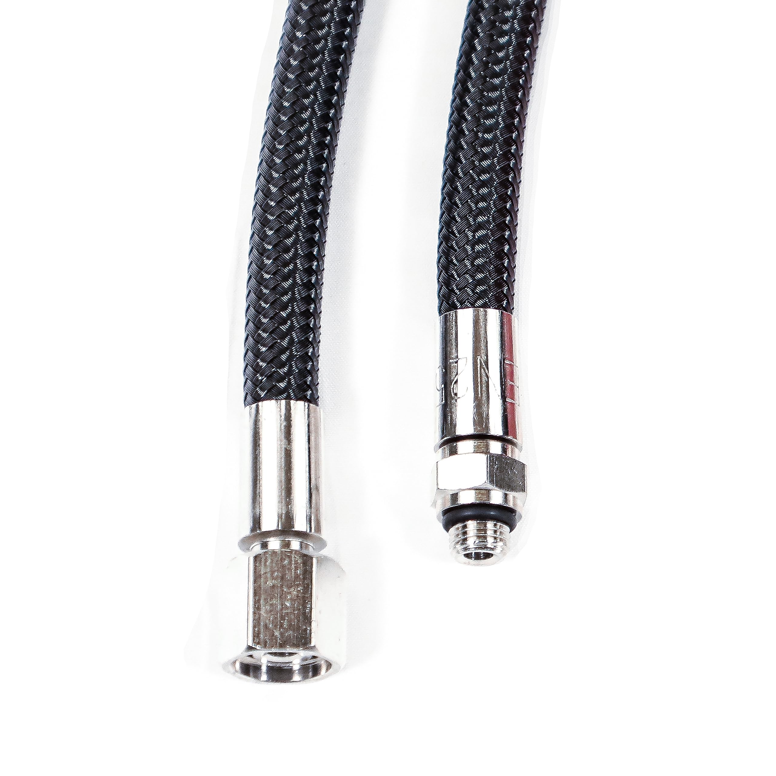 cracked scuba regulator hose