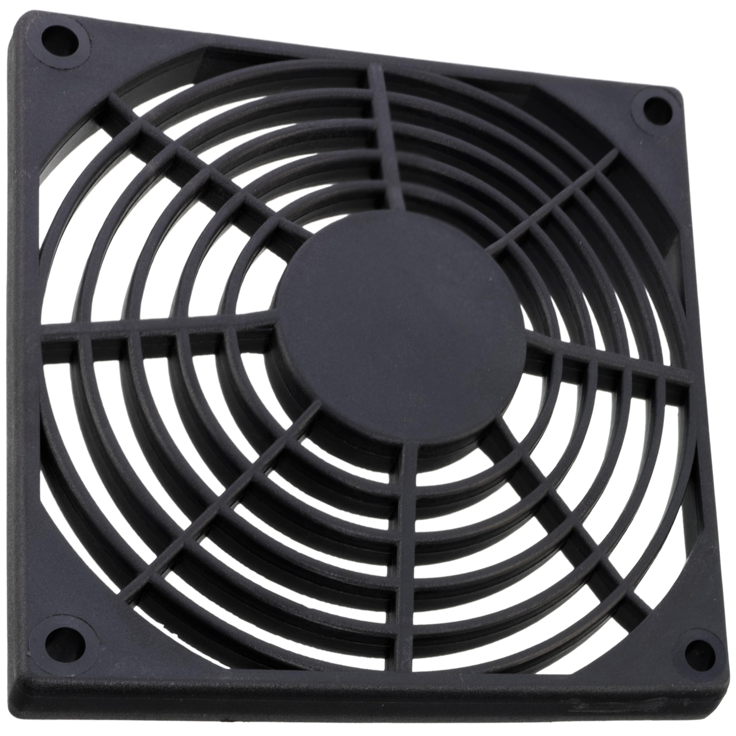 4 Filtri Ventola 60x60 Mm In ABS Nero - Griglie Di Protezione Per PC O Elettrodomestici, Antipolvere - Foto 2