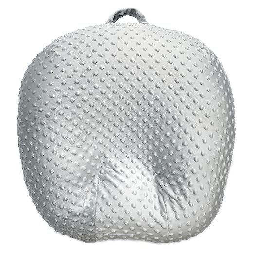 KiddyKlouds Baby Lounger Cover | Newborn Lounger Removable Cover | Highly Water Resistant Minky Fabric (Flash Deal)