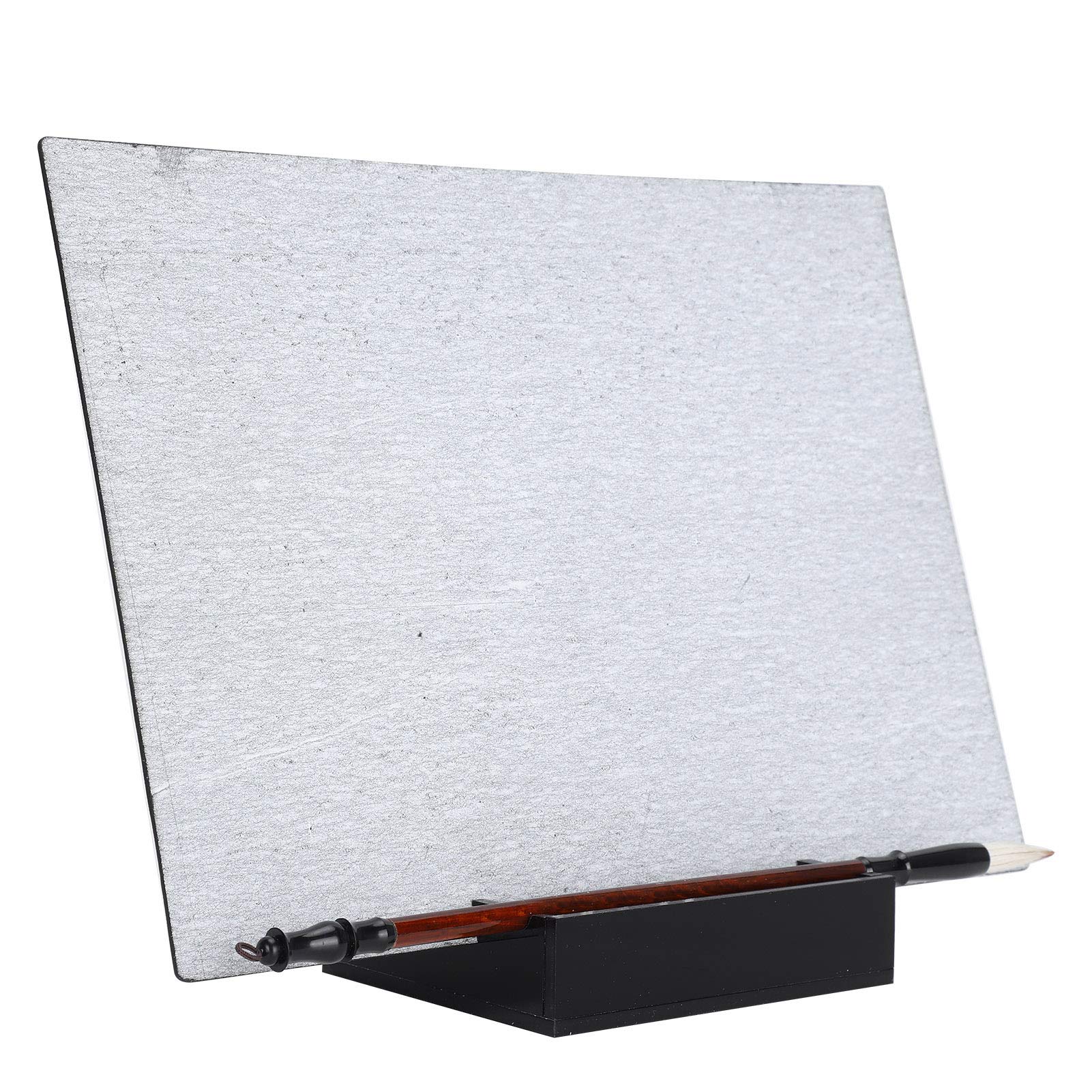 Buddha Board Wasser-Schreibset – 300 X 215 Mm Großer Zeichenblock mit Pinsel und Wasserbehälter Zum Malen, Kritzeln, Kunst und Zur Entwicklung Kreativer Fähigkeiten.