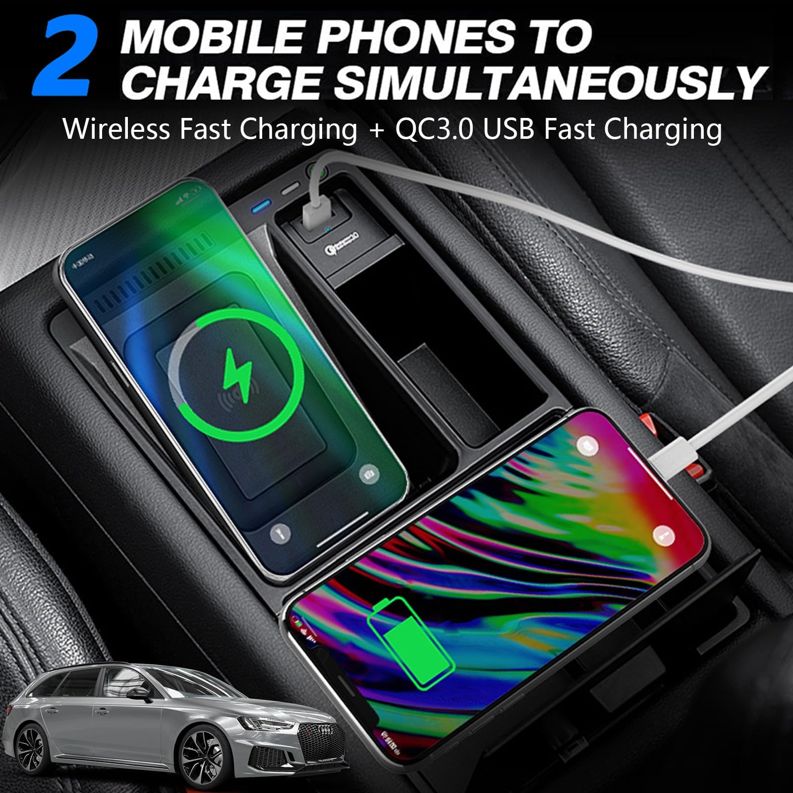 Amazon.co.jp: アウディ A4 (B9) A5 S4 S5 RS4 RS5 2017-2023専用 車載