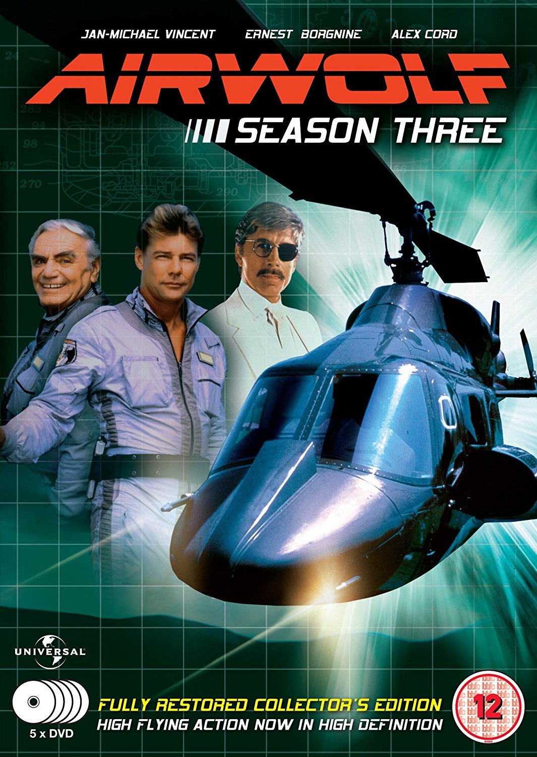 DVD Airwolf season3 （4枚組） Amazon.co.jp: エアーウルフ シーズン 3 バリューパック [DVD