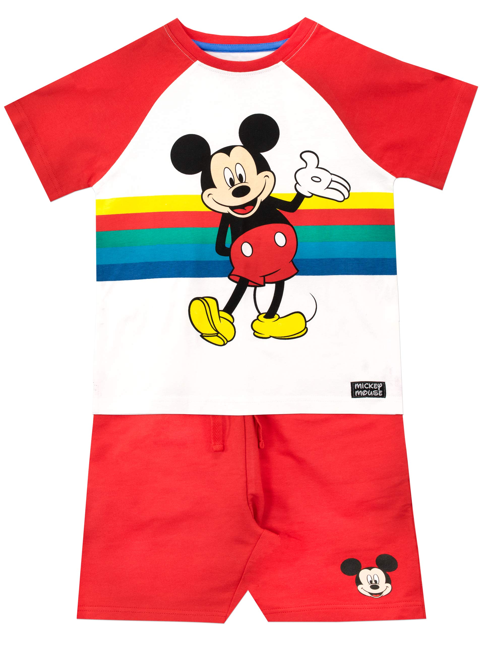 Boys Mickey Mouse T-Shirt and Shorts Set