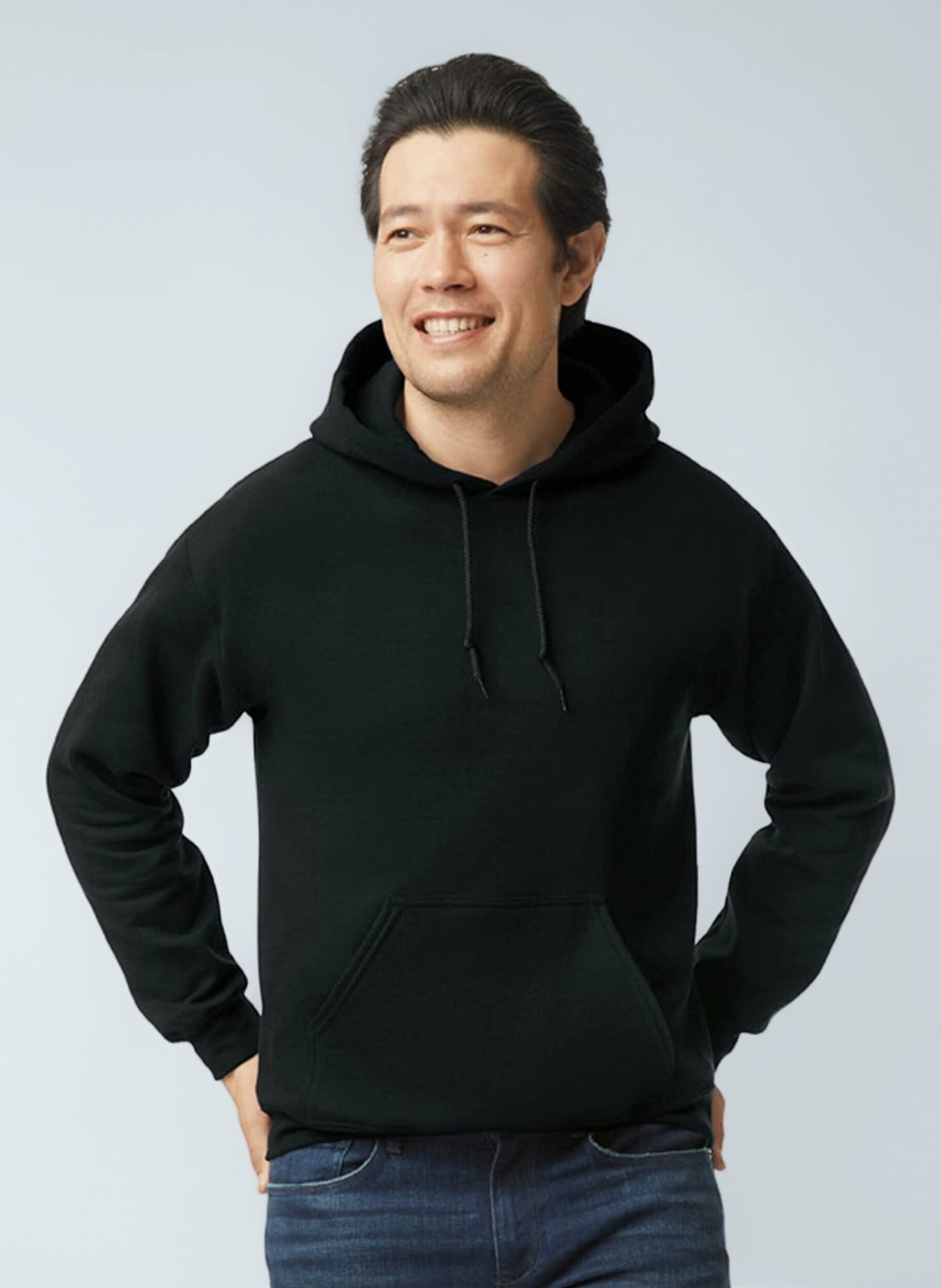 Men's Fleece Hooded Sweatshirt, Style G18500 Hooded Sweatshirt (pack of 1)