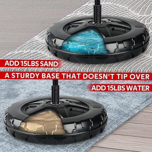 Miniatura 7 de Springflower Saco de boxeo grande para niños que incluye 2 guantes de boxeo, juguetes de boxeo para niños, juegos de bolsas de boxeo con soporte