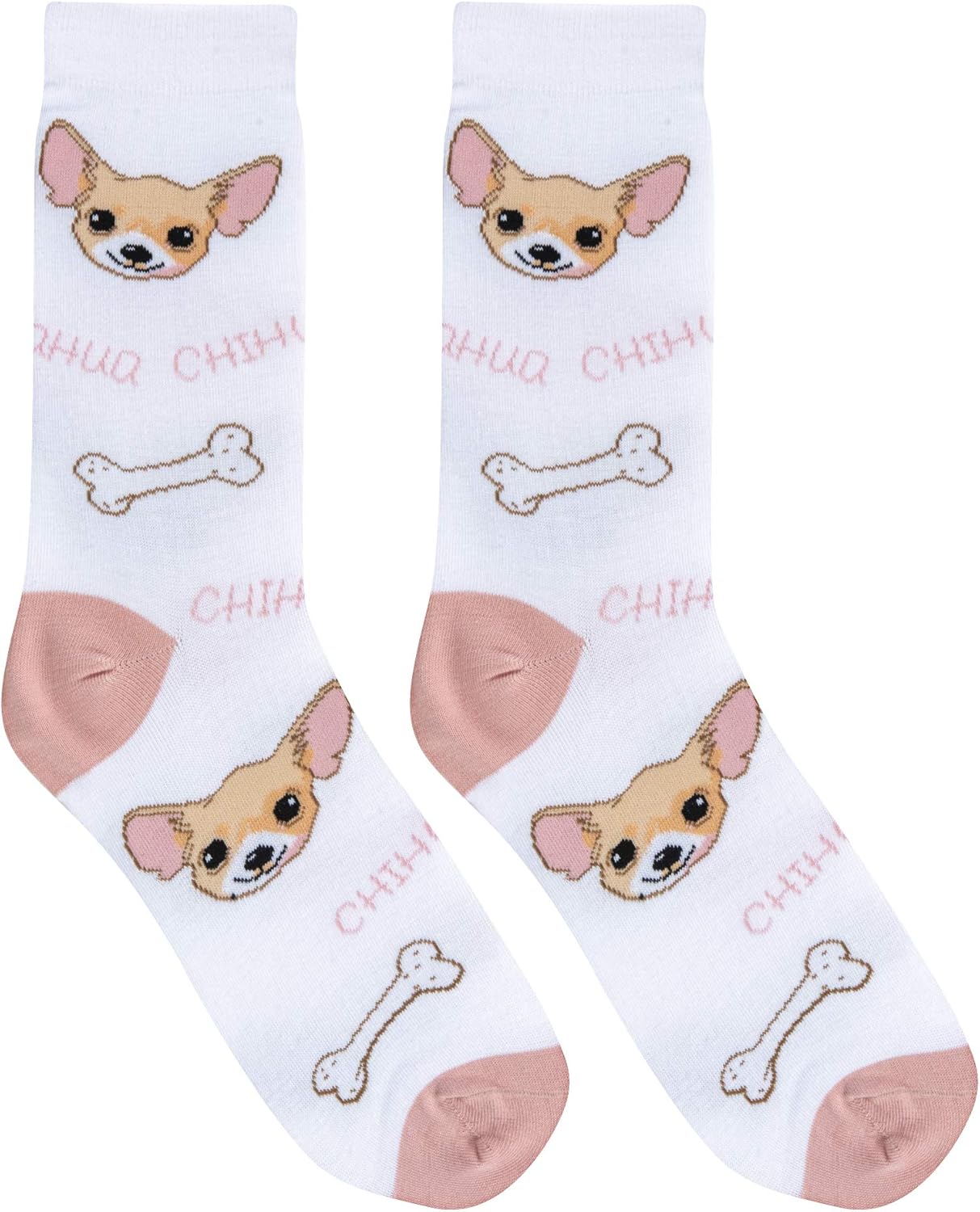 Crazy Socks-Cute Animal Print Crew Socks-Size Medium for Men, Women & Kids-Funny, Colorful Zoo & Farm Novelty Gift - Image 6