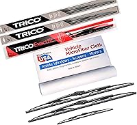 Vista 46 de WiperBladesUSA Juego de limpiaparabrisas compatible con Toyota Corolla 2013 (juego de 2) limpiaparabrisas