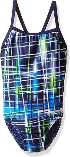 Speedo Powerflex Eco Laser Sticks Pulse Back, para mujer