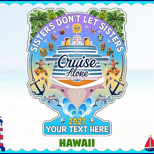 Miniatura 7 de Decoraciones magnéticas para puerta de crucero para hermanas 2024, imanes de puerta de crucero para niñas, imán de decoración de puerta de cabina de