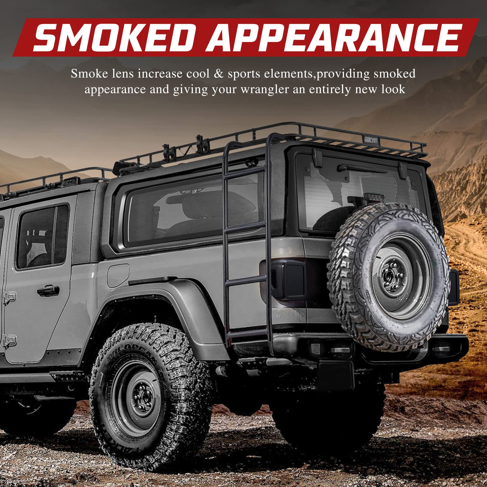 Amazon.com: BUNKER INDUST Smoked LED Tail Lights Fit for 2020-2025