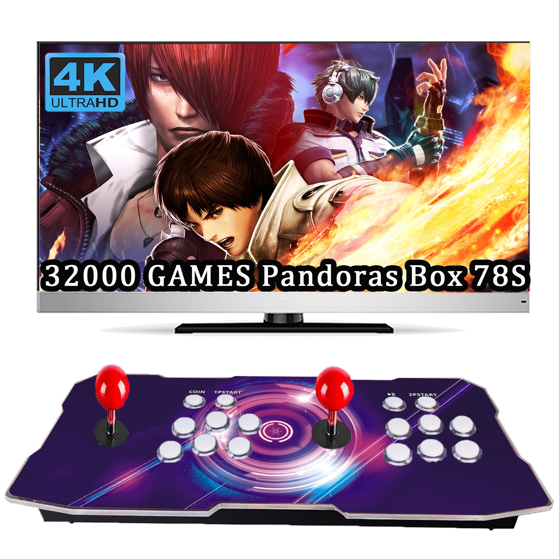 Amazon.com: RegiisJoy 32000 mini Pandoras Box 78S Arcade Game