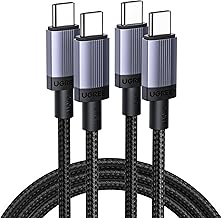 UGREEN 2Pack Cable USB C 240W Carga Rápida PD 3.1, Type C Trenzado Nylon Carcasa de Aluminio, Compatible con MacBook Air, Dell, iPad, iPhone 16/15 Plus Pro Max, Galaxy S25 S24, Pixel 9/8. 2M