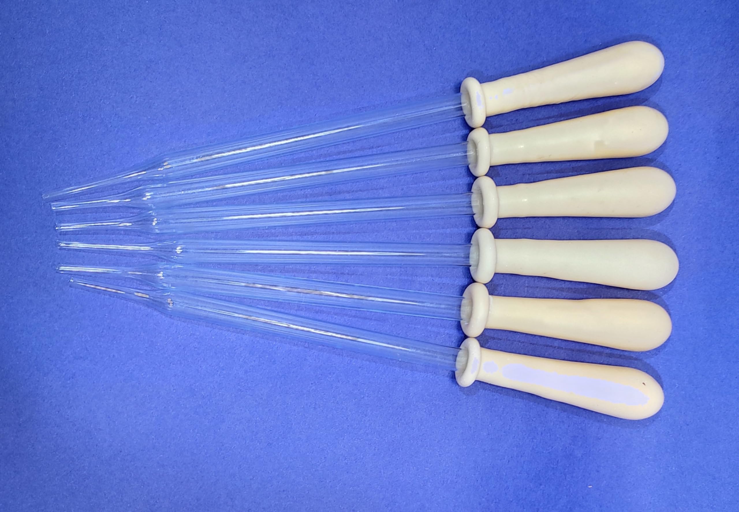 Glass dropper long Size 15 CM 6 Inch for laboratory use with powerful rubber sucker (PECK OF 6 DROPPERS)-image-38