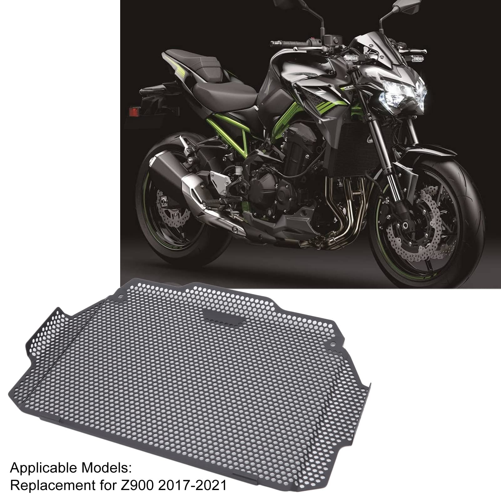 LJHWUY Parrilla Radiador Para Kaw&asaki Z900 Z 900 2017-2022