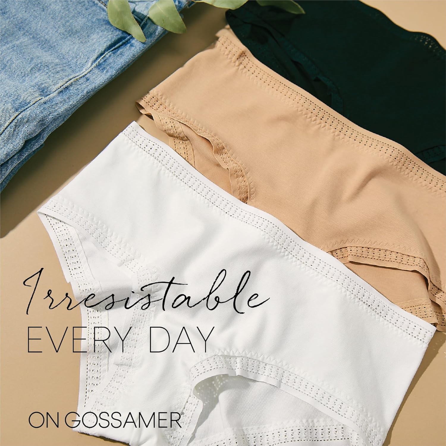 On Gossamer Women's Cabana Cotton Boyshort Panty - Image 5