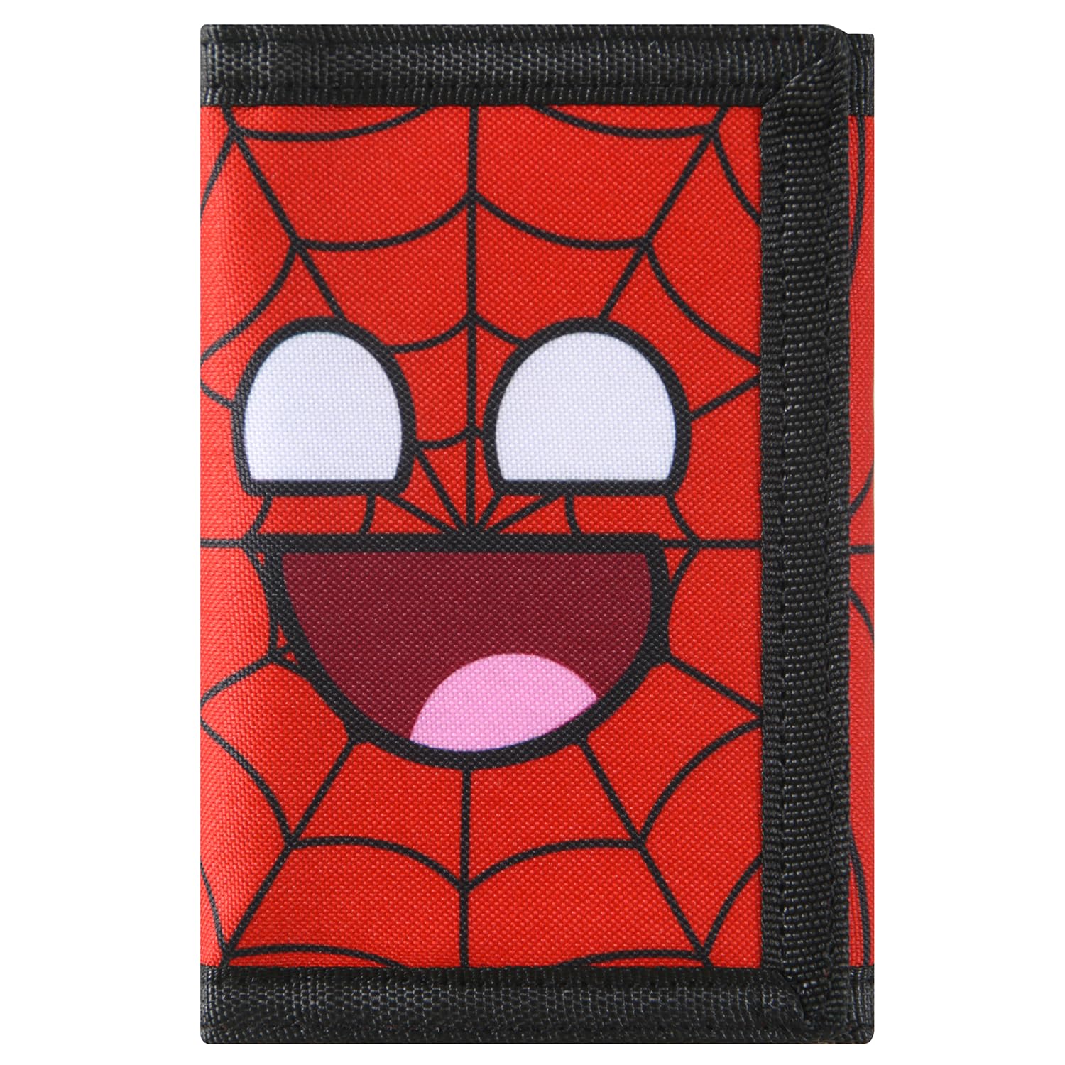 Kids Wallet for Boys Teen, Little Boys Wallet for Kids Ages 4-5-6-7-8-9-10-12, Spider Youth Wallets with Zipper Coin Pocket, Tri Fold Child Childrens Wallet for Christmas Birthday Gift Ideas