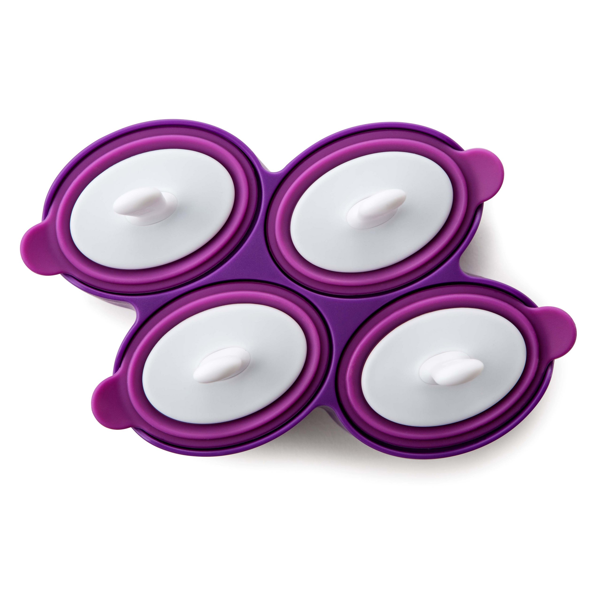 Zoku - GIANT ROUND POP MOLDS Stampo per 4 Ghiaccioli Giganti