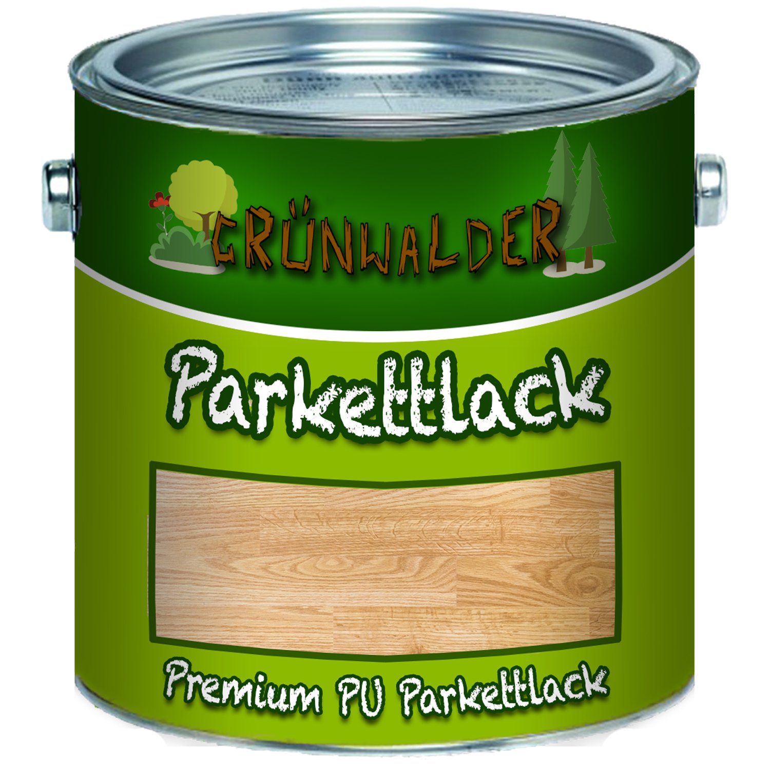 PREMIUM bezbarwny LAKIER DO PARKIETU błyszczący satynowy lakier do drewna do schodów pielęgnacja parkietu olej do (5 L, satynowy)
