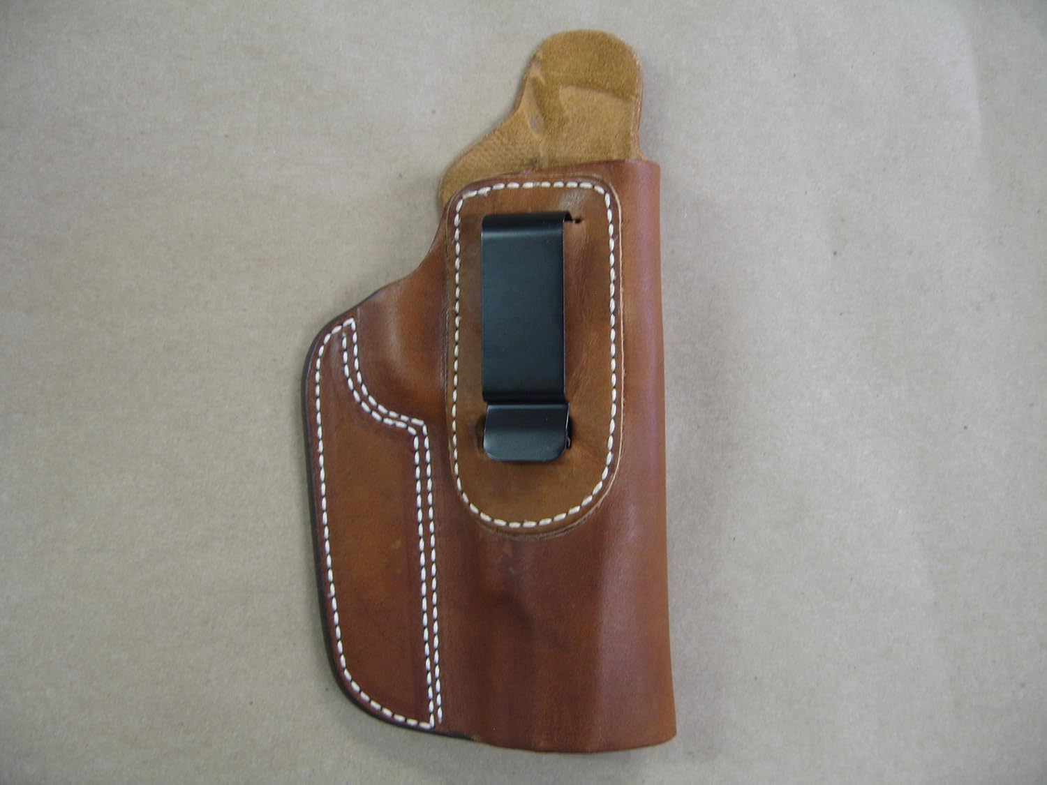 Azula Gun Holsters Rock Island 1911 Full Size 5" IWB Leather in The Waistband Concealed Carry Holster TAN RH